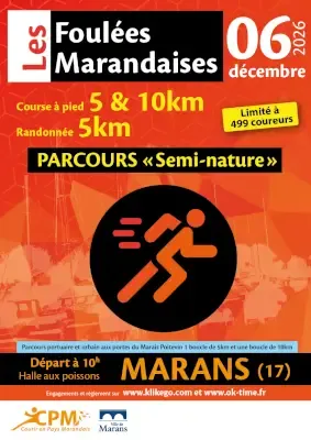 Foulées Marandaises 2026 Inscription Résultats
