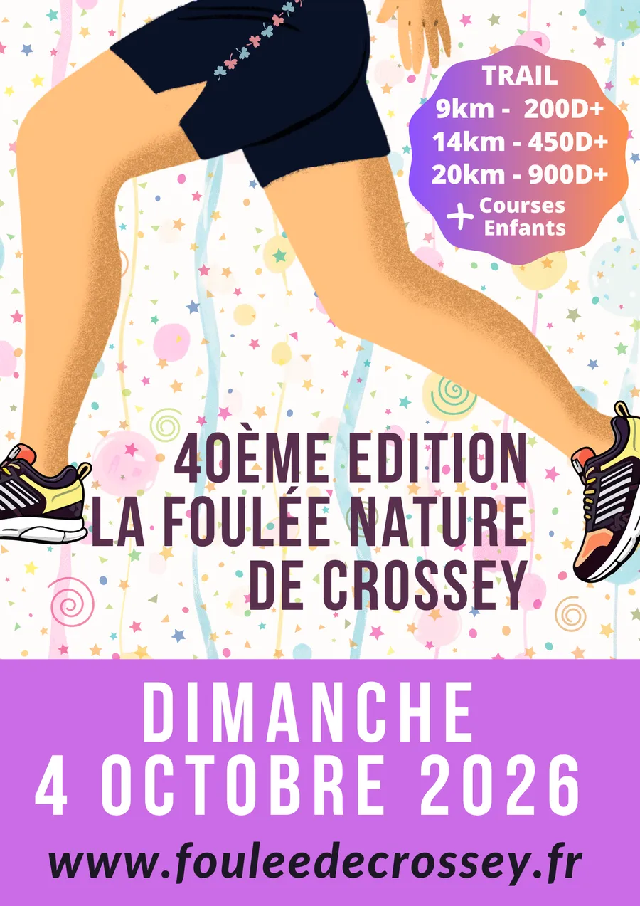 Foulées nature de Crossey 2026 Inscription Résultats