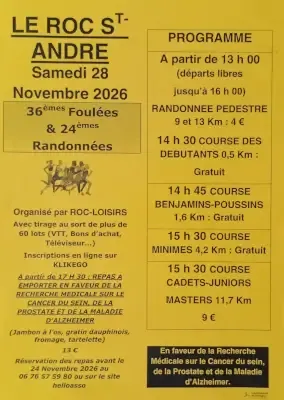 Foulèes Roxédoises 2026 Inscription Résultats