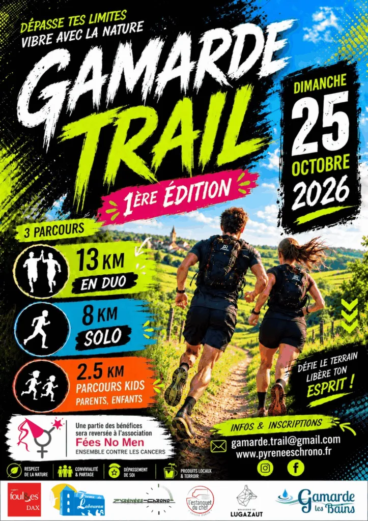 Gamarde Trail 2026 Inscription Résultats