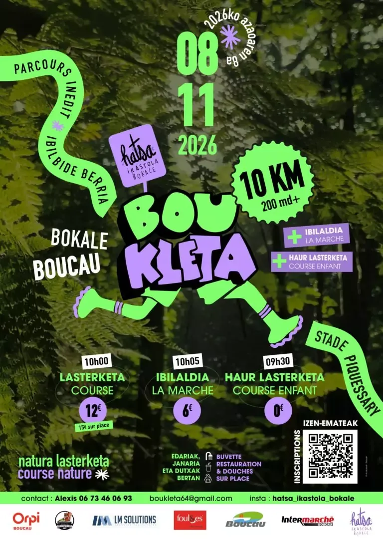 La Boukleta Boucau 2026 Inscription Résultats