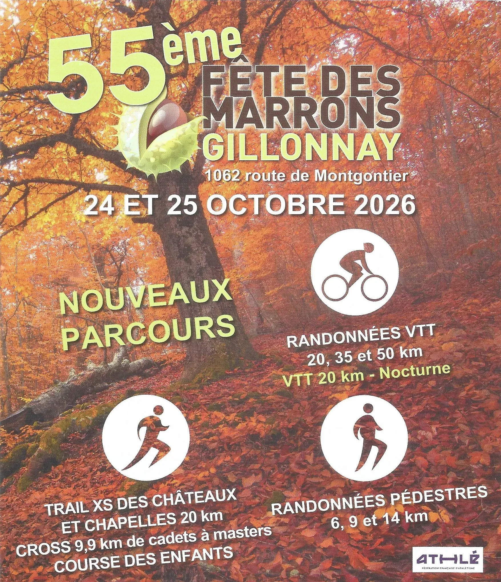 La Fête des Marrons – Gillonnay 2026 Inscription Résultats
