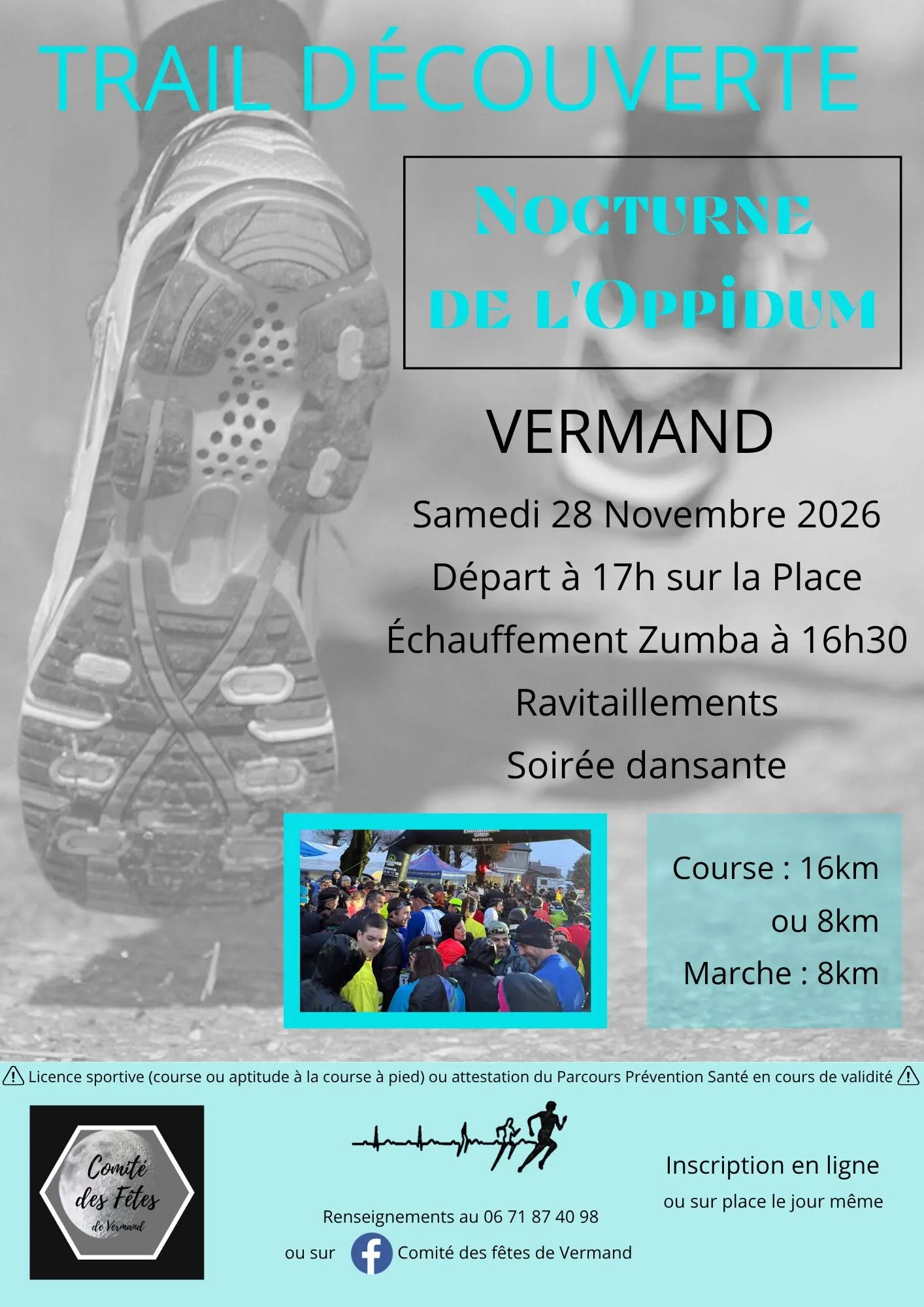 La Nocturne de l&rsquo;Oppidum 2026 Inscription Résultats