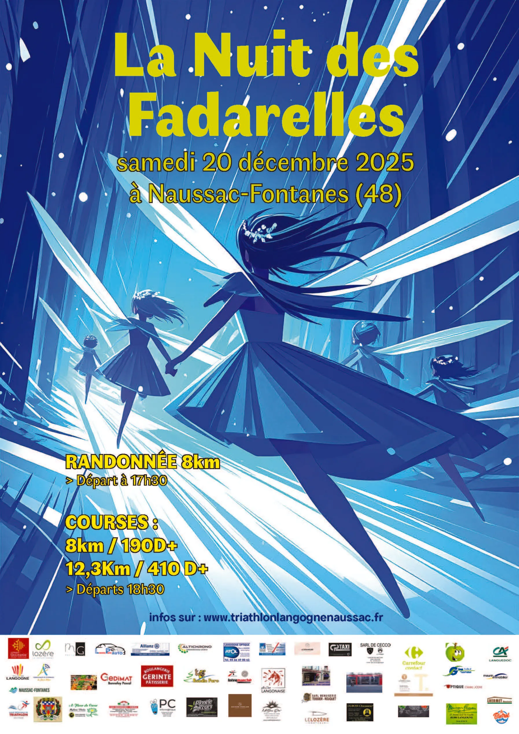 La Nuit des Fadarelles 2026 Inscription Résultats