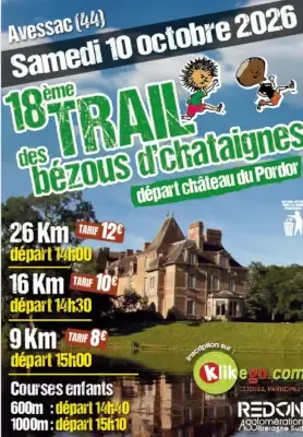 Les Bezous d’Chataignes 2026 Inscription Résultats
