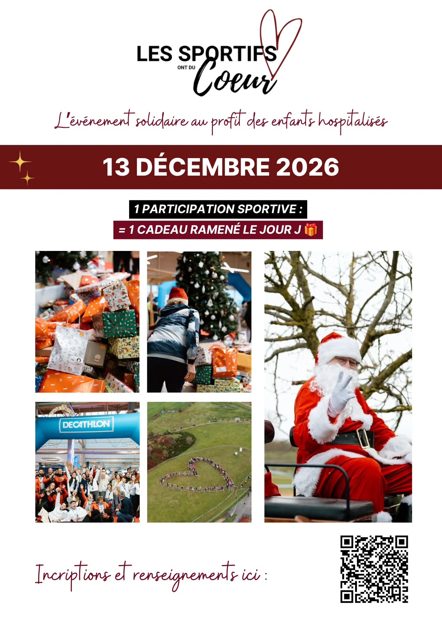 Les Sportifs ont du Coeur 2026 Inscription Résultats