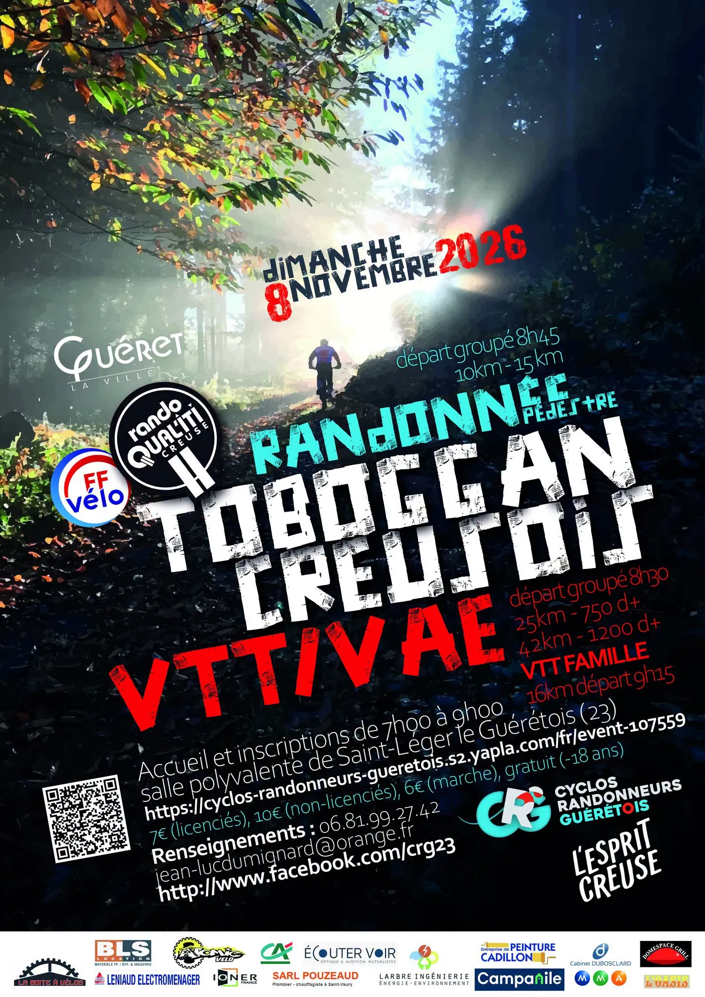Le Toboggan Creusois 2026 Inscription Résultats