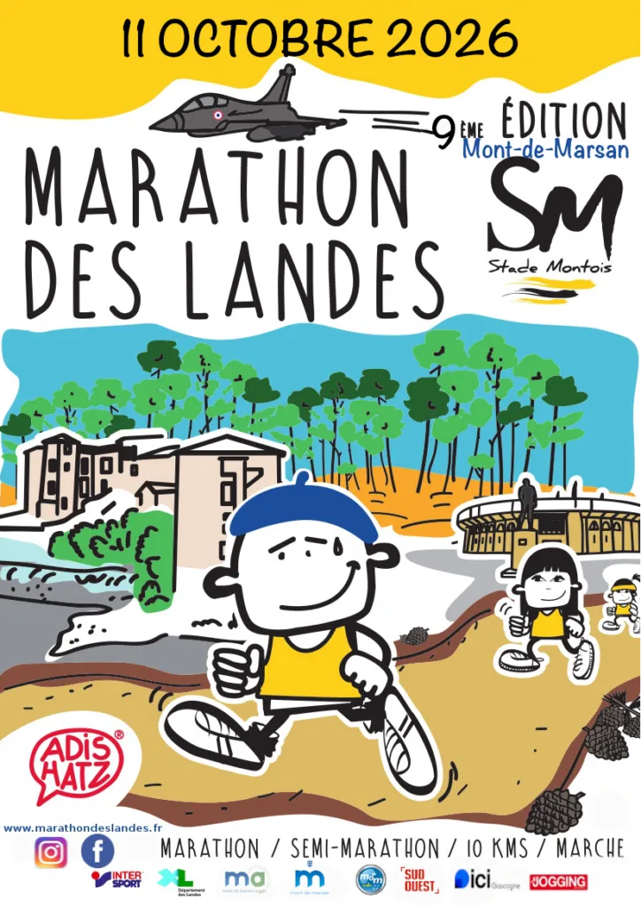 Marathon des Landes 2026 Inscription Résultats
