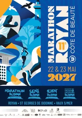 Marathon Royan côte de beauté 2027 Inscription Résultats