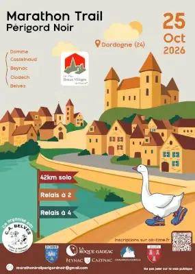 Marathon Trail Périgord Noir 2026 Inscription Résultats