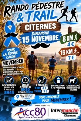 Marche Trail Movember Citernes 2026 Inscription Résultats