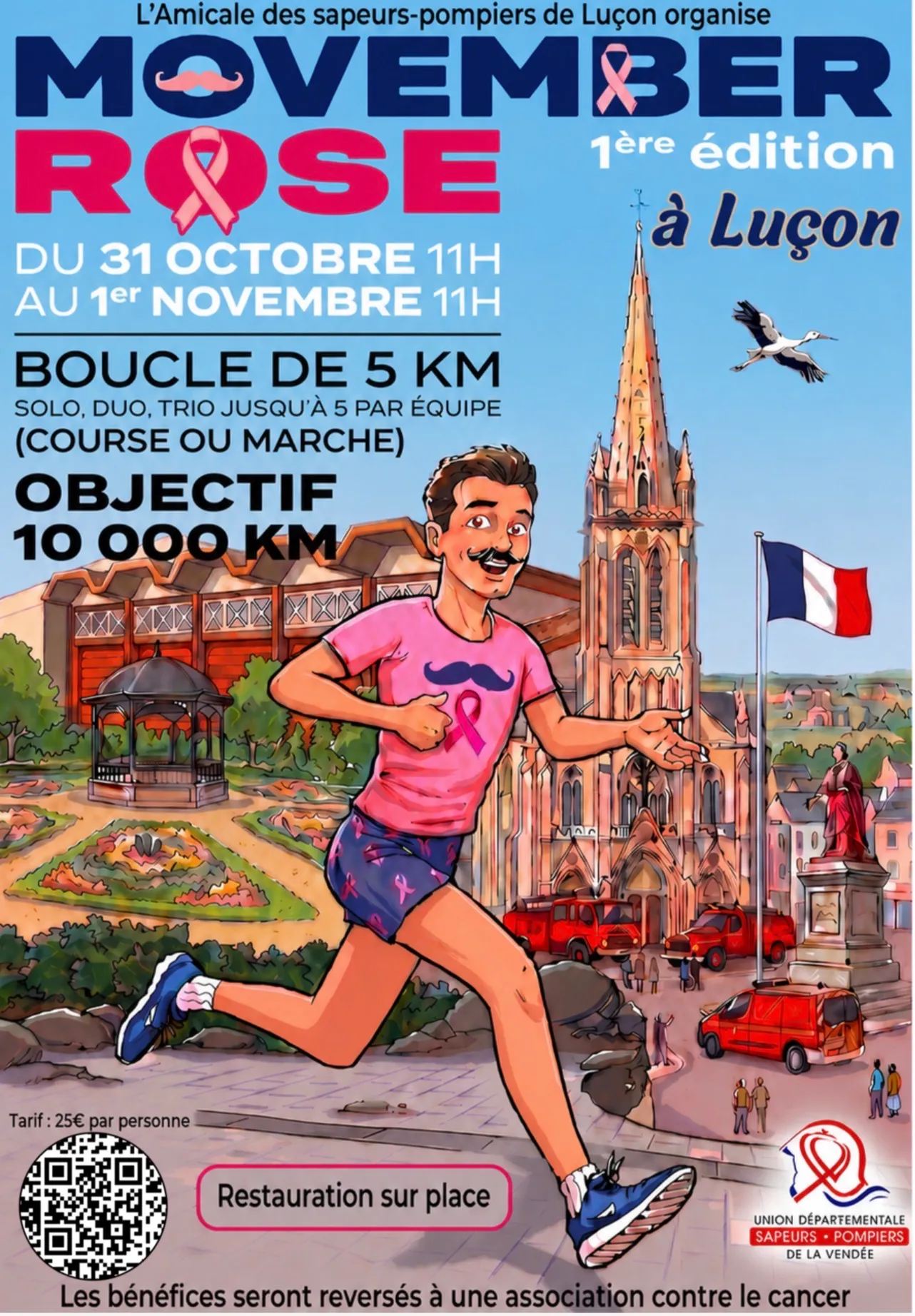 Movember Rose Lucon 2026 Inscription Résultats
