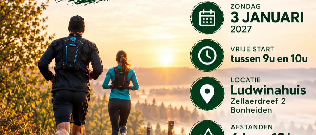 Nieuwjaarstrail Bonheiden 2027 Inscription Résultats