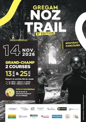 Noz Trail Grand Champ 2026 Inscription Résultats
