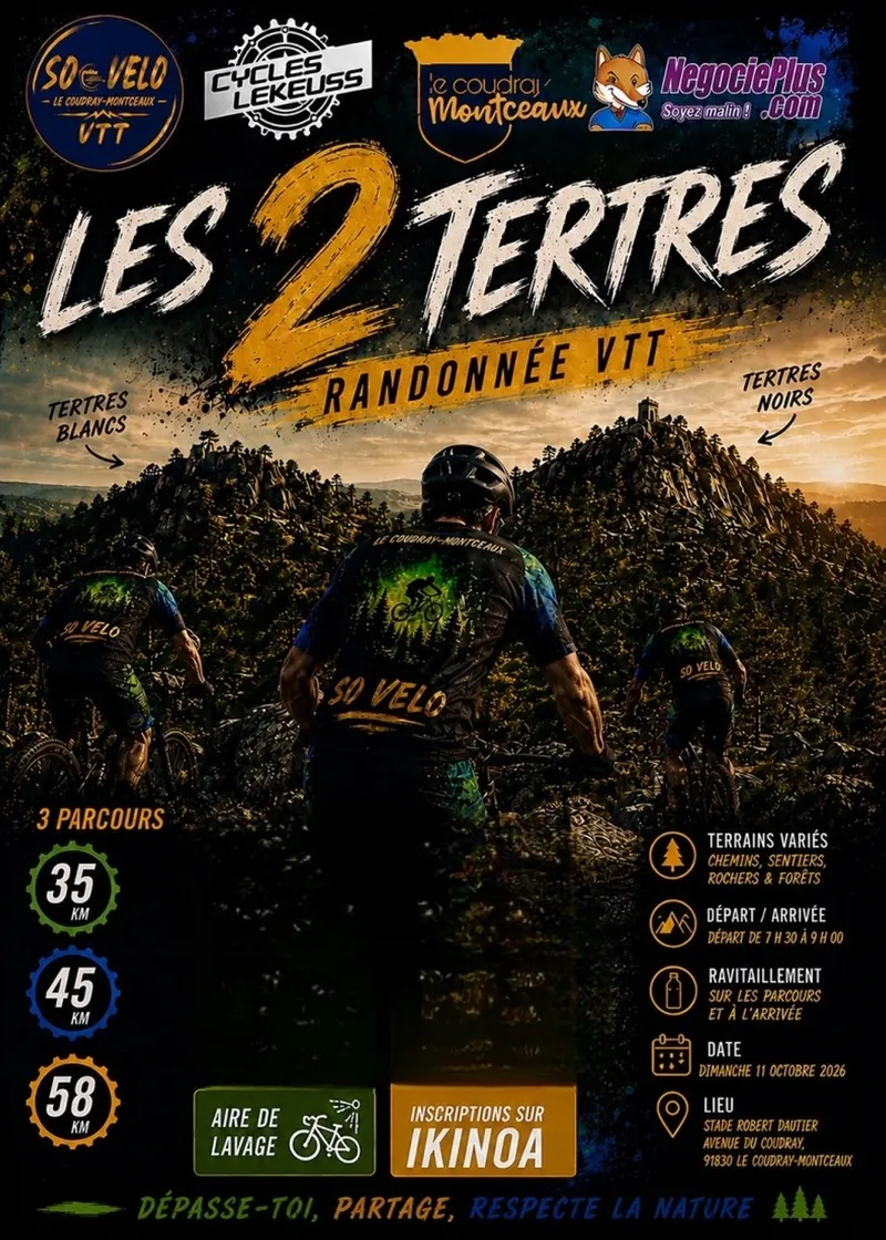 Randonnée des 2 Tertres 2026 Inscription Résultats