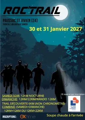 Roc trail – Paussac 2027 Inscription Résultats