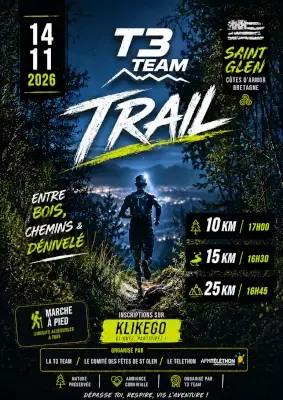 T3 Trail Saint Glen 2026 Inscription Résultats