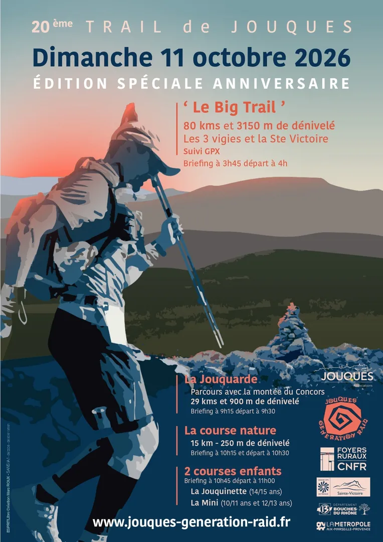 Trail de Jouques 2026 Inscription Résultats