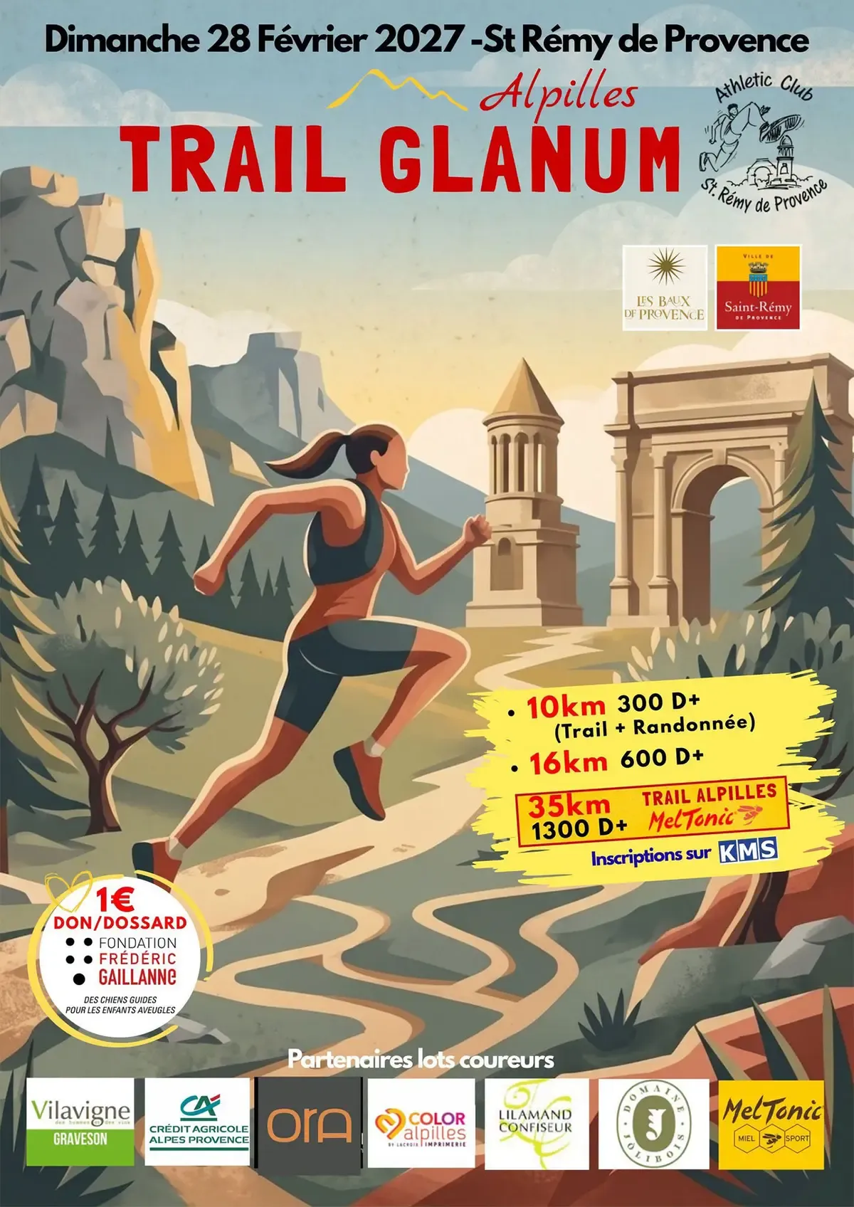 Trail Alpilles Glanum 2027 Inscription Résultats