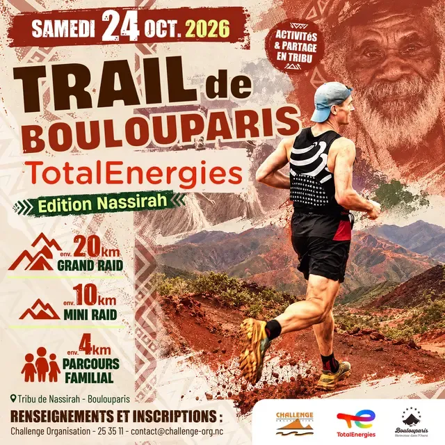 Trail de Boulouparis 2026 Inscription Résultats