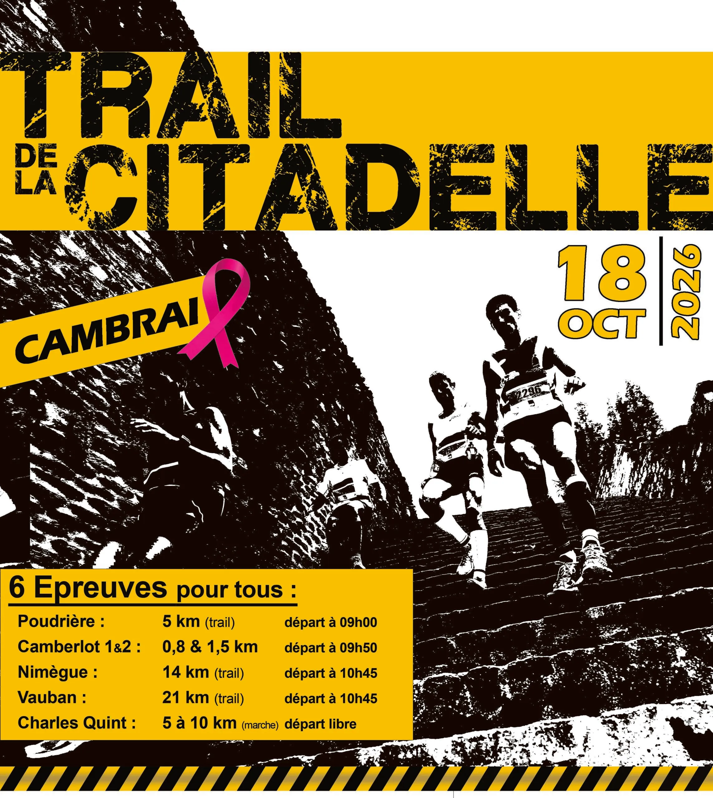 Trail de la Citadelle 2026 Inscription Résultats
