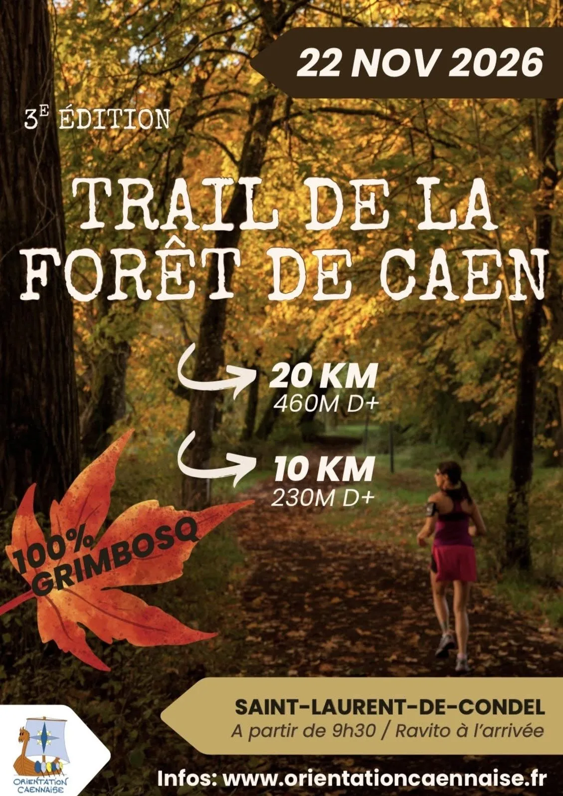 Trail de la Forêt de Caen 2026 Inscription Résultats