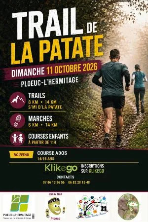 Trail de la Patate 2026 Inscription Résultats