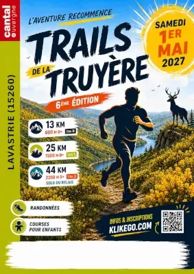 Trail de la Truyère 2027 Inscription Résultats