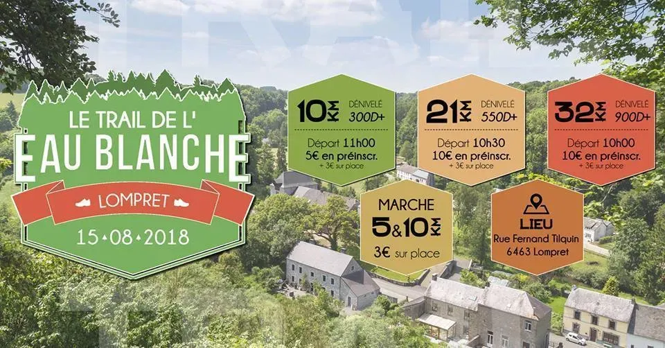 Trail de l&rsquo;Eau Blanche 2027 Inscription Résultats