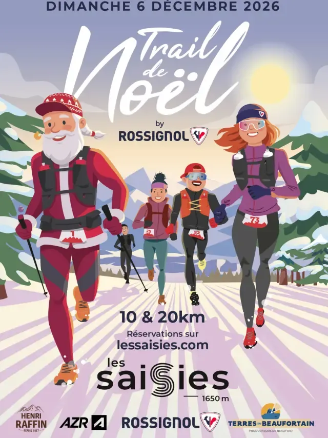 Trail de Noël des Saisies 2026 Inscription Résultats
