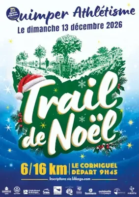 Trail de Noël Quimper 2026 Inscription Résultats