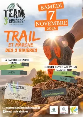 Trail des 3 Rivières Saint Jacut du Mene 2026 Inscription Résultats
