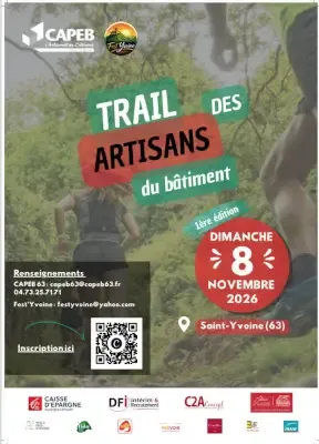 Trail des Artisans du Bâtiment 2026 Inscription Résultats