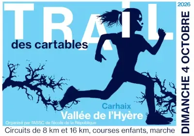 Trail des Cartables Carhaix Plouguer 2026 Inscription Résultats