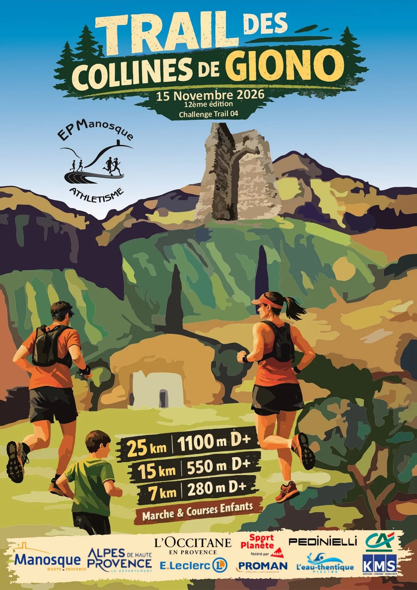 Trail des Collines de Giono 2026 Inscription Résultats
