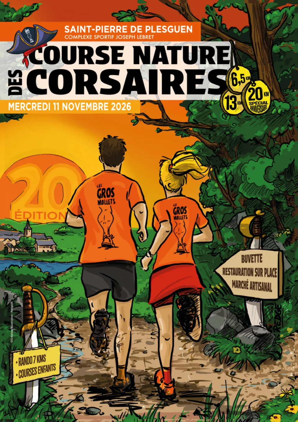 Trail des Corsaires le Tronchet 2026 Inscription Résultats