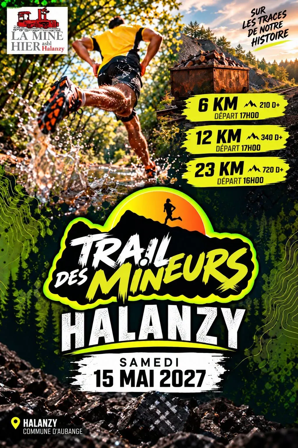 Trail des Mineurs Halanzy 2027 Inscription Résultats