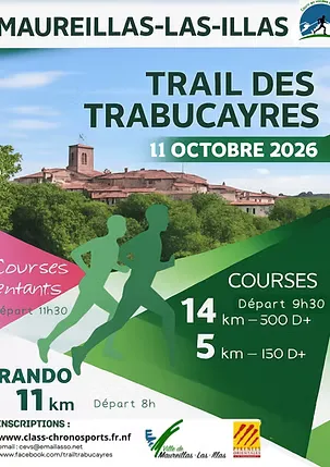 Trail des Trabucayres 2026 Inscription Résultats