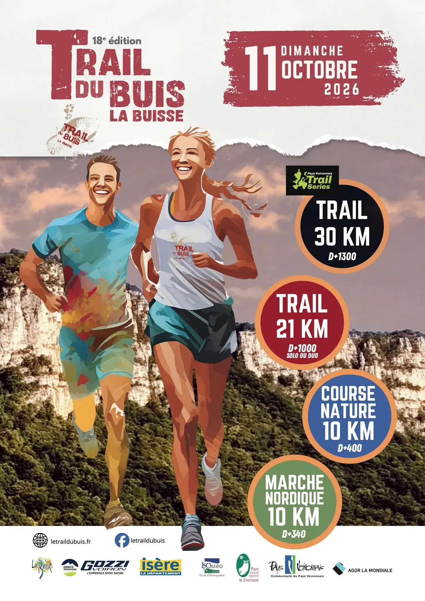 Trail du Buis – La Buisse 2026 Inscription Résultats