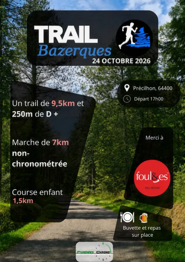 Trail du Château de Bazerques 2026 Inscription Résultats