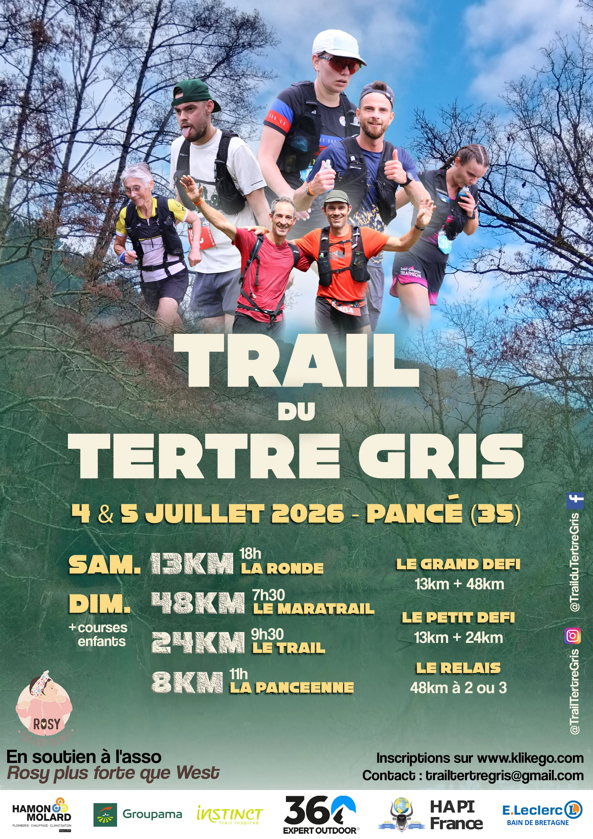 Trail du Tertre Gris 2027 Inscription Résultats