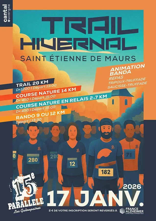Trail Hivernal de Saint Etienne de Maurs 2027 Inscription Résultats