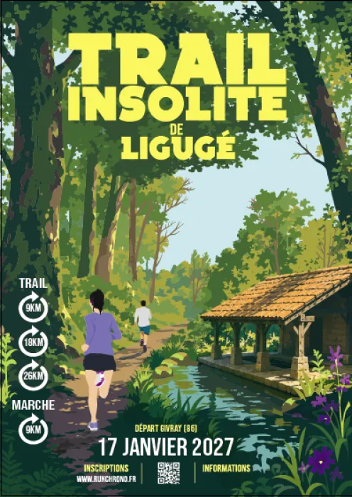 Trail Insolite de Ligugé 2027 Inscription Résultats