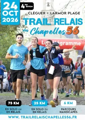 Trail Relais des Chapelles 2026 Inscription Résultats