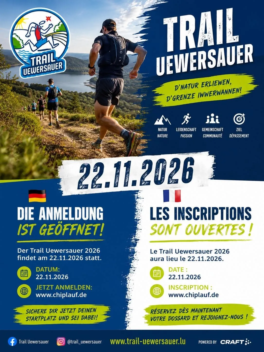 Trail Uewersauer 2026 Inscription Résultats