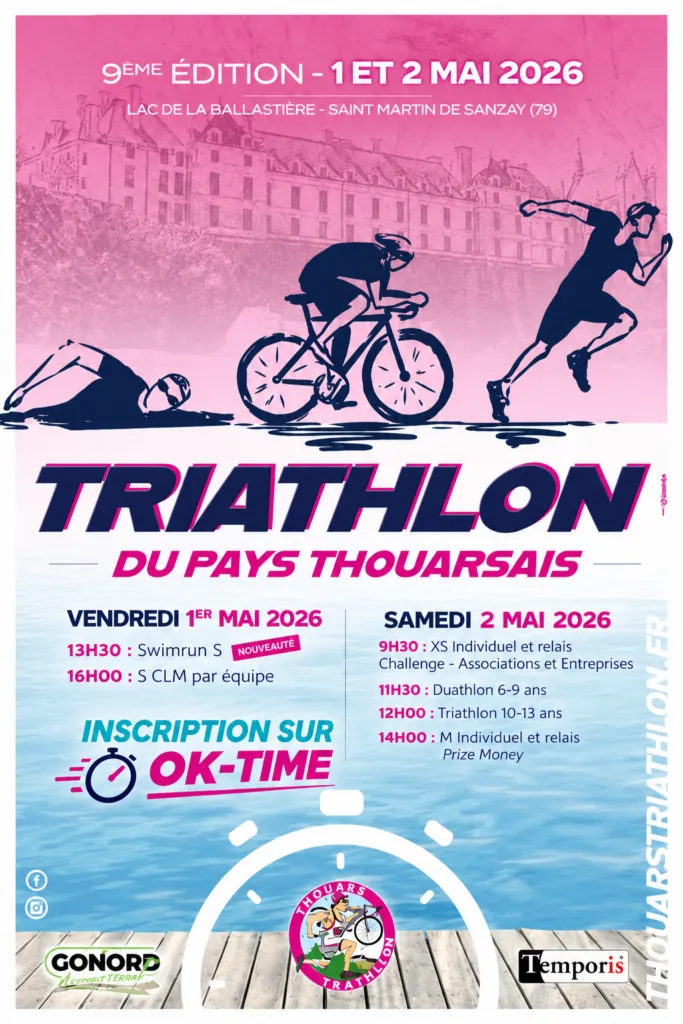 Triathlon du Pays Thouarsais 2027 Inscription Résultats