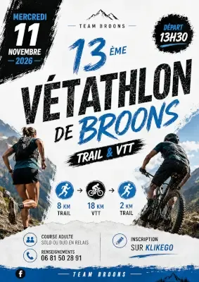 Vetathlon de Broons 2026 Inscription Résultats