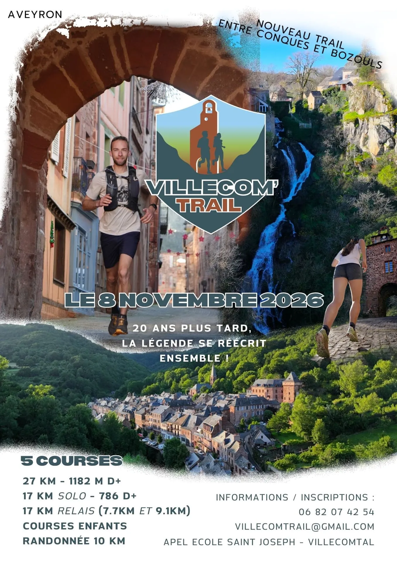 Villecom&rsquo;trail 2026 Inscription Résultats