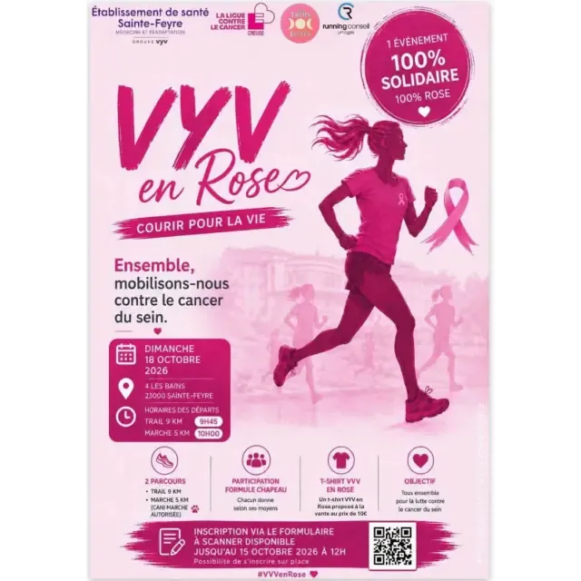Vyv En Rose 2026 Inscription Résultats