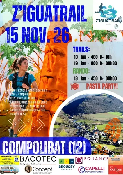 Z&rsquo;Iguatrail 2026 Inscription Résultats